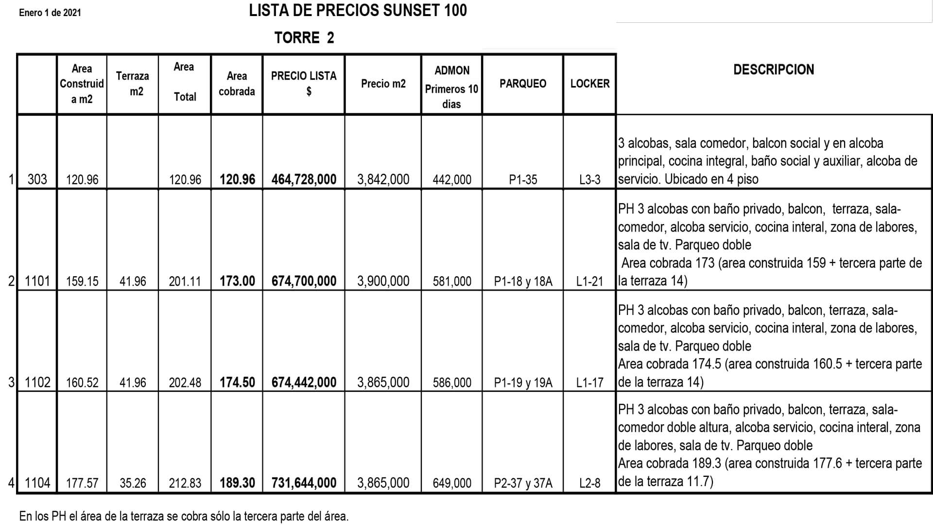 Venta Apartamento Sunset 100 Barranquilla