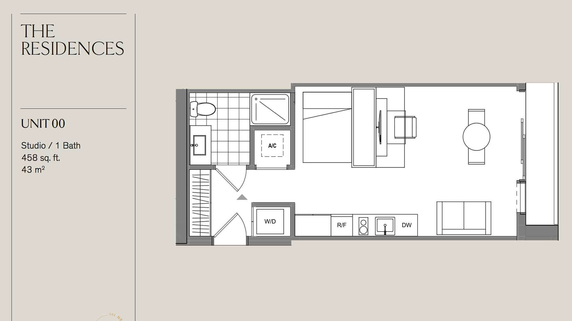 Venta Apartamento 501 First Residences Miami