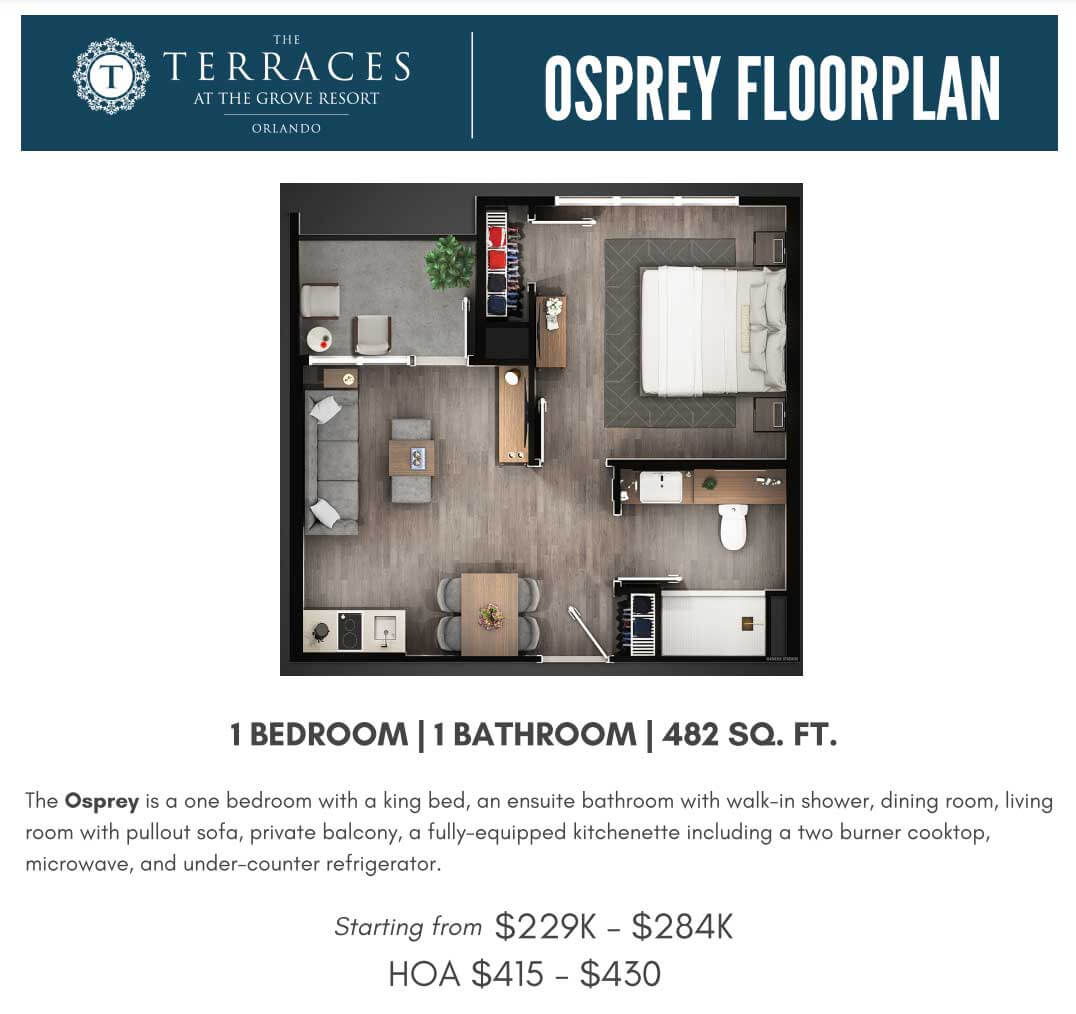 Venta Apartamento Terraces Orlando